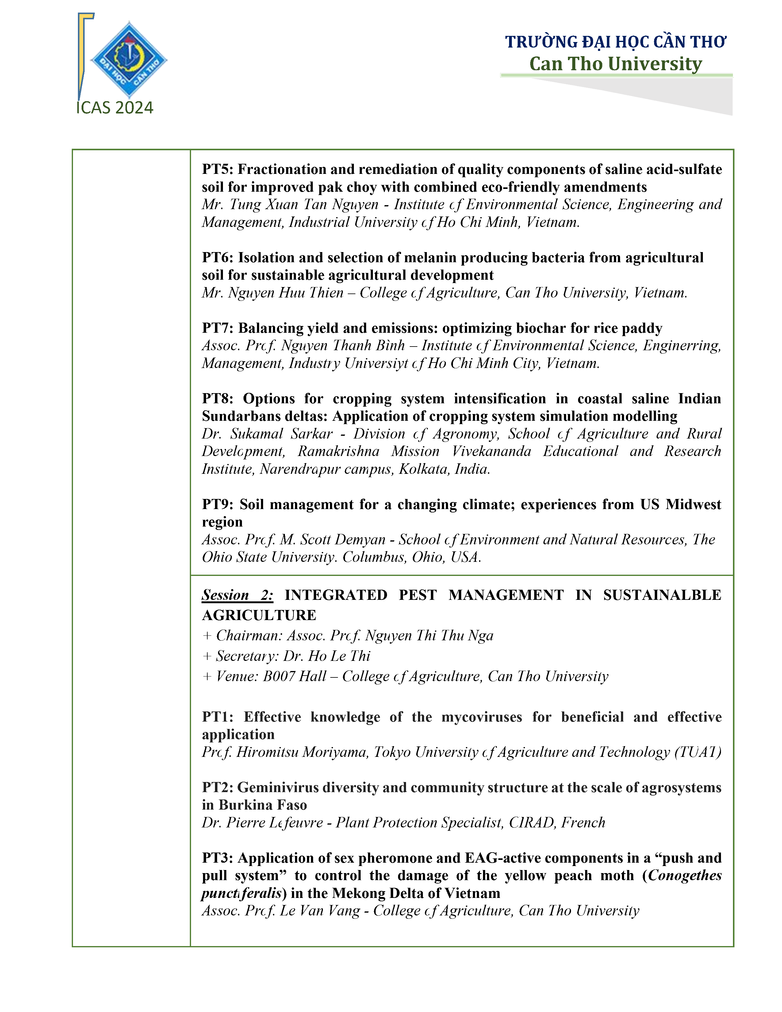 ICAS 2024 Tentative Agenda Page3